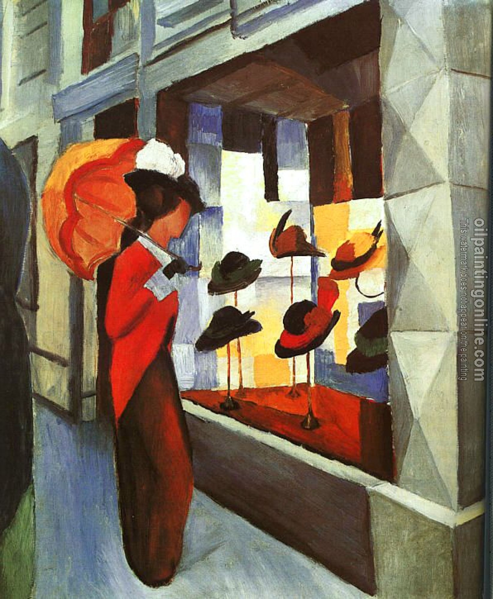 Macke, August - Oil Painting